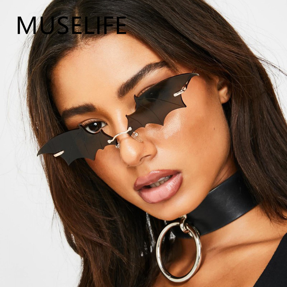 Cute Rimless Bat Wings Sunglasses Cute Rimless Bat Wings Sunglasses