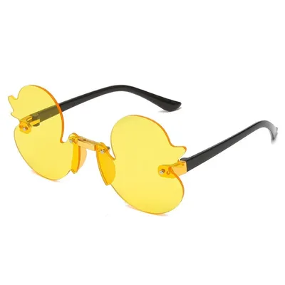 Cute Rimless Duck Sunglasses
