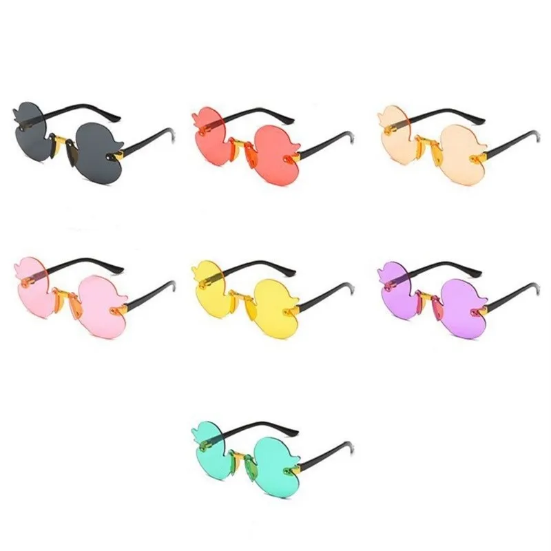 Cute Rimless Duck Sunglasses