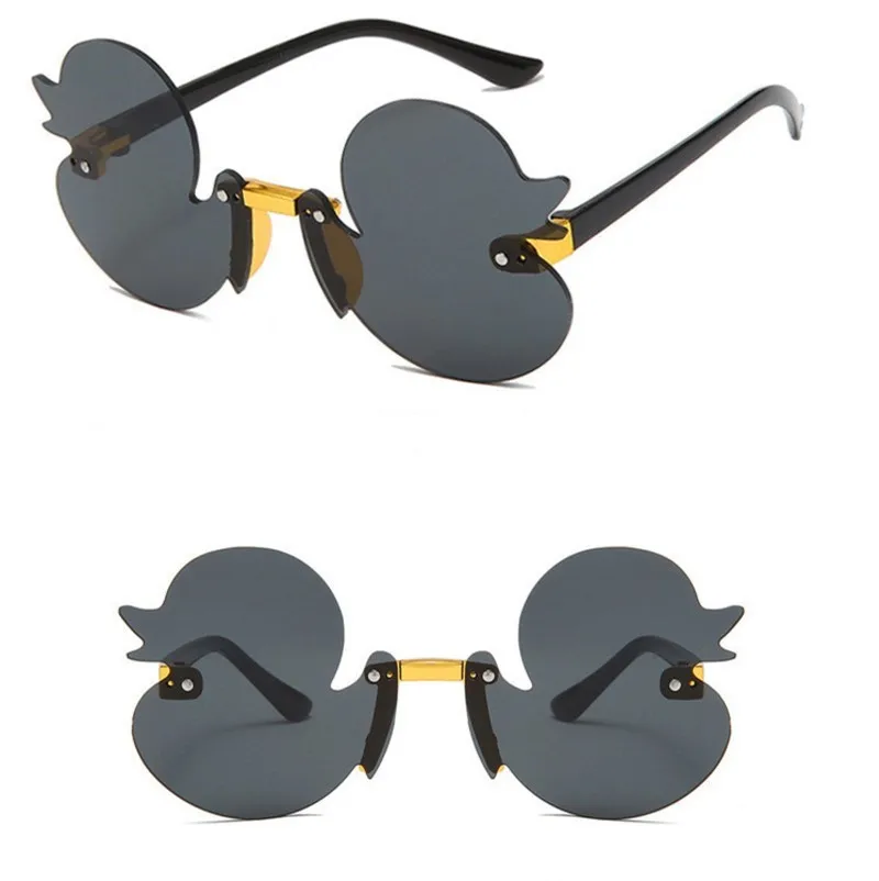 Cute Rimless Duck Sunglasses