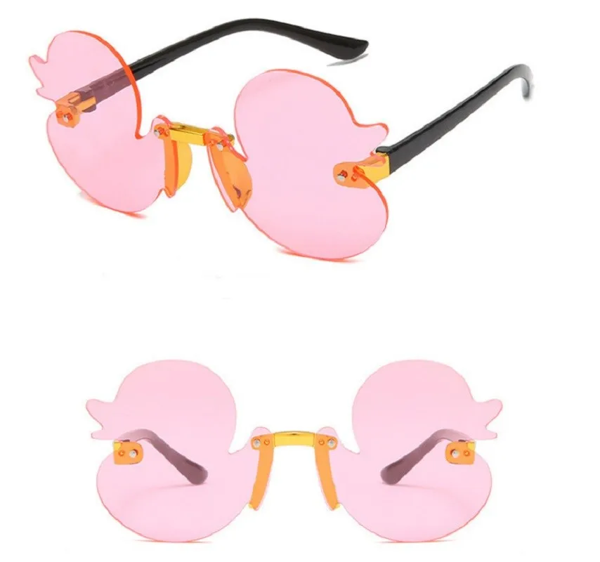 Cute Rimless Duck Sunglasses