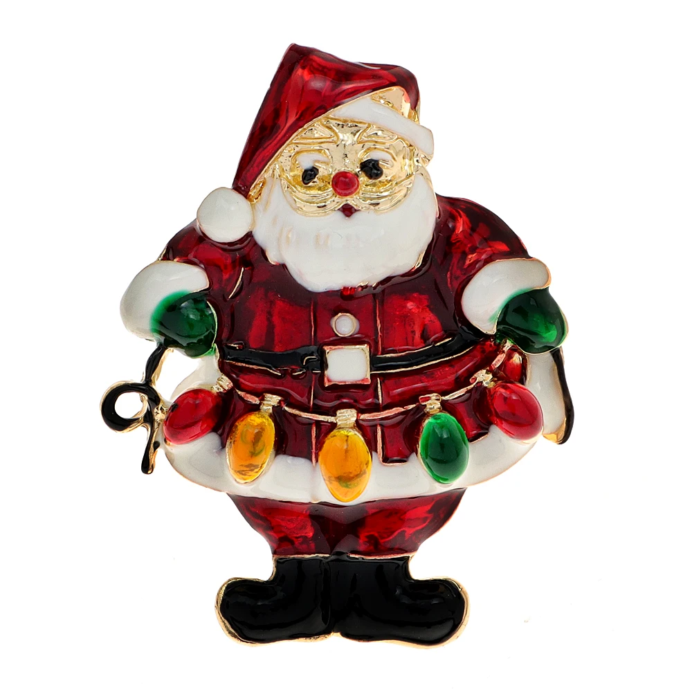 Cute Santa Claus Brooch