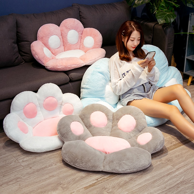 Cute Seat Cushion Paw Design Cute Seat Cushion Paw Design