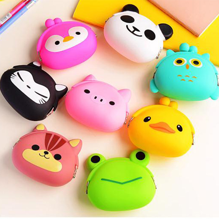 Cute Silicone Animal Wallet