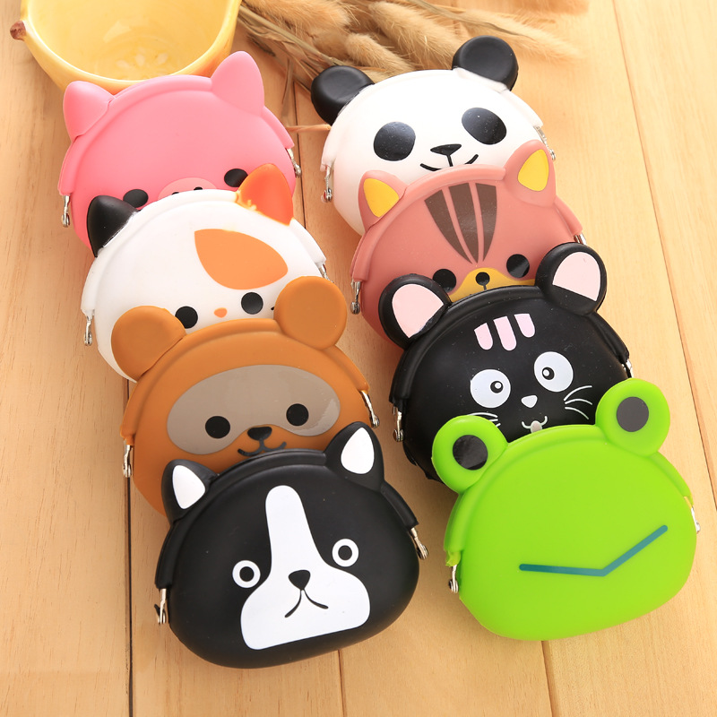 Cute Silicone Animal Wallet