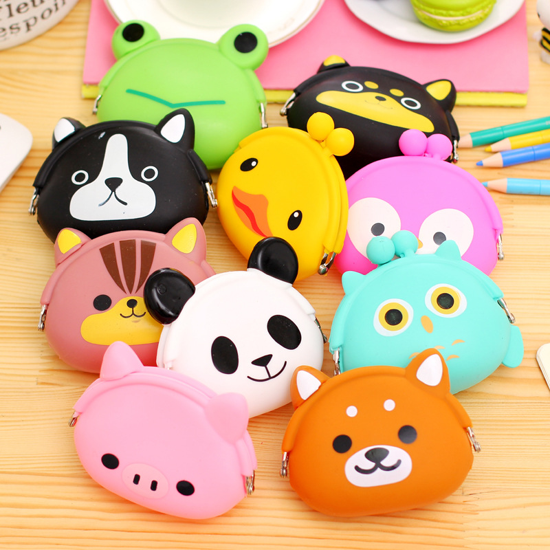 Cute Silicone Animal Wallet