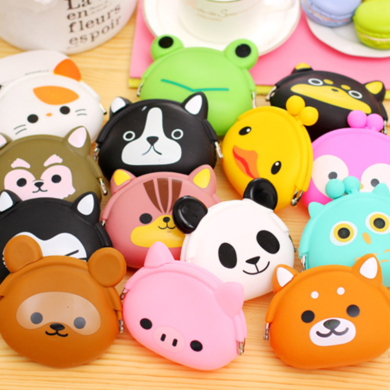 Cute Silicone Animal Wallet