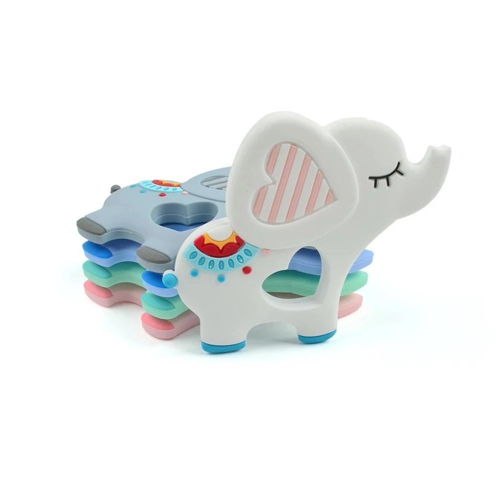Cute Silicone Elephant Teether