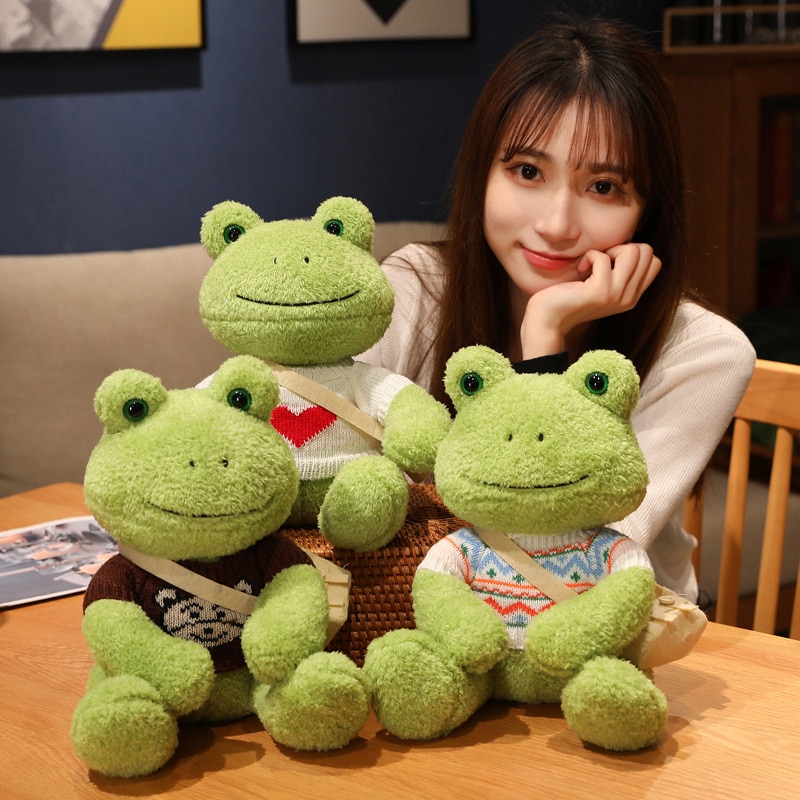 Cute Sitting Frog Plush Toy Cute Sitting Frog Plush Toy