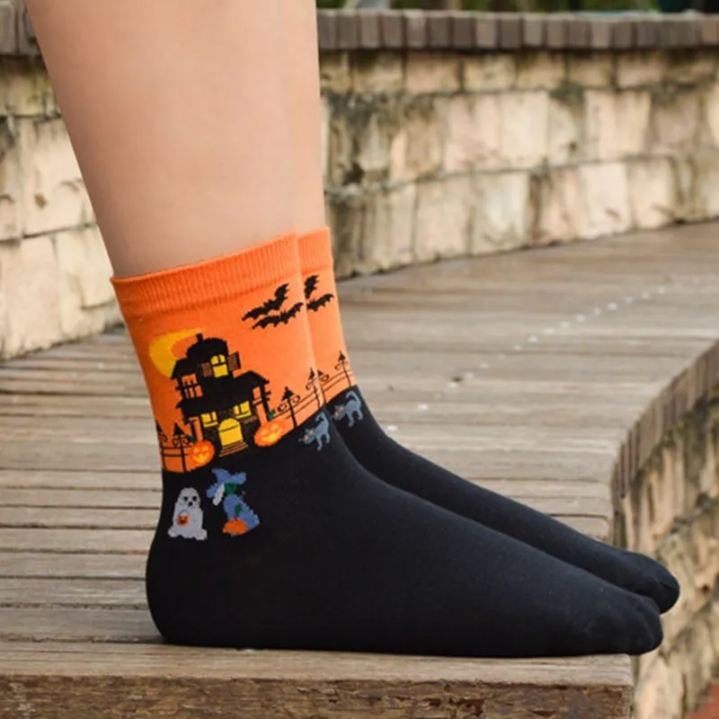 Cute Spooky Halloween Socks