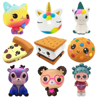 Cute Squishies Soft Squeeze Toys Cute Squishies Soft Squeeze Toys