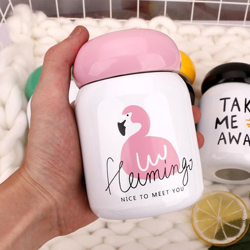 Cute Stainless-Steel Thermos Mug Cute Stainless-Steel Thermos Mug