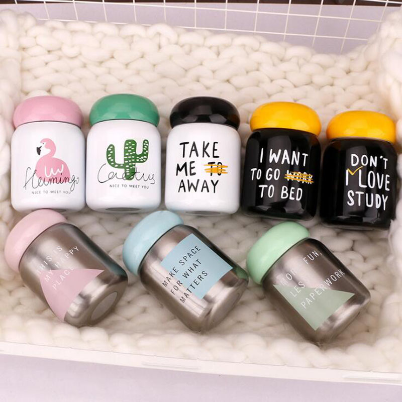 Cute Stainless-Steel Thermos Mug Cute Stainless-Steel Thermos Mug