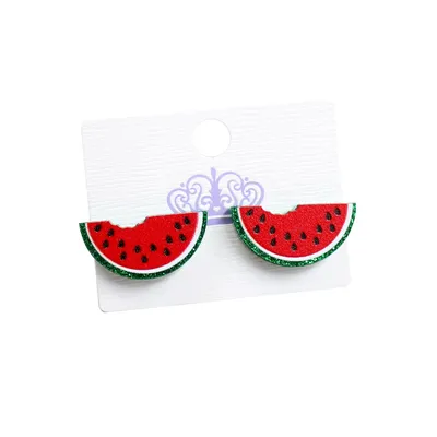 Cute Stud Watermelon Earrings Cute Stud Watermelon Earrings