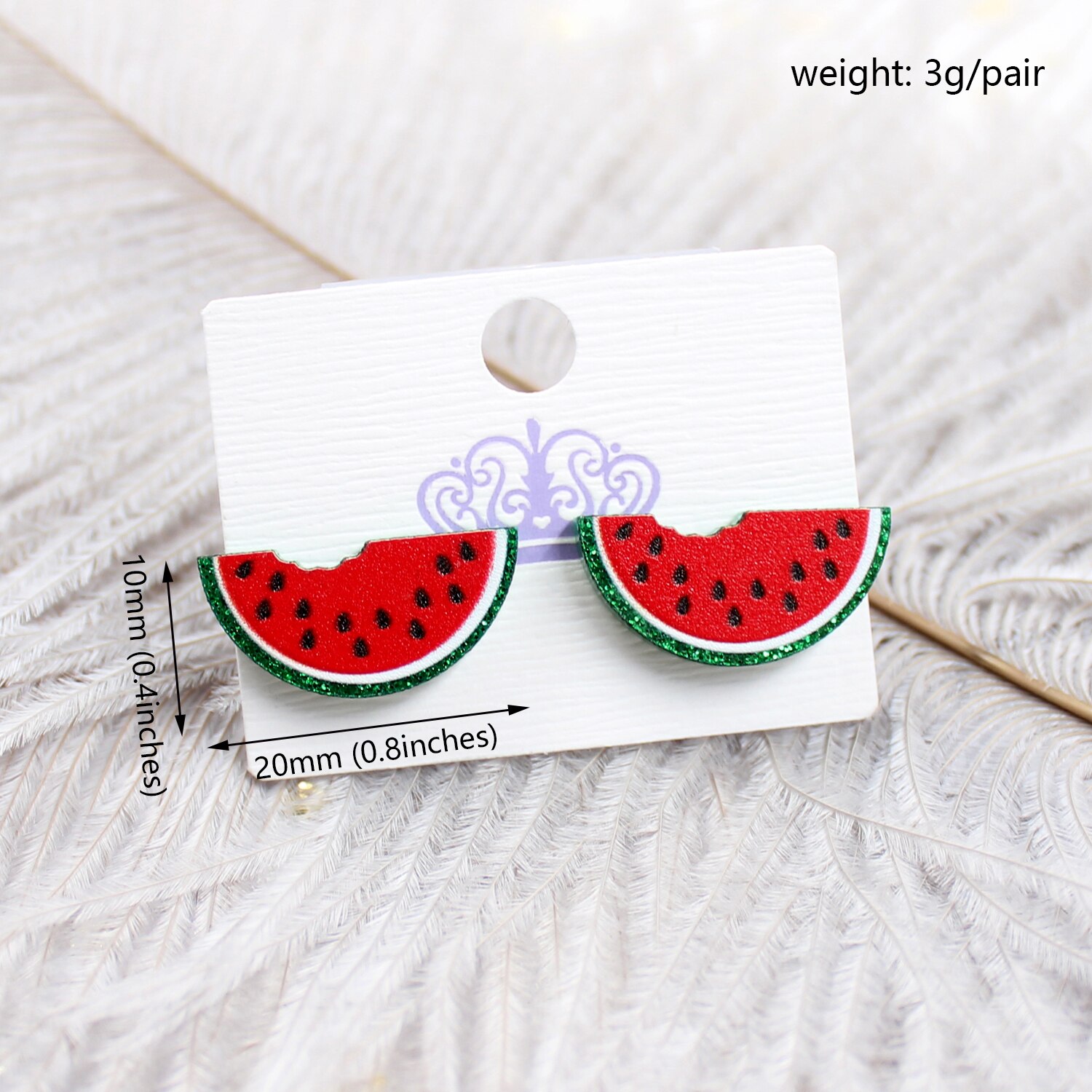 Cute Stud Watermelon Earrings Cute Stud Watermelon Earrings