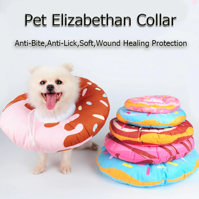 Cute Style Recovery Dog Donut Collar Cute Style Recovery Dog Donut Collar