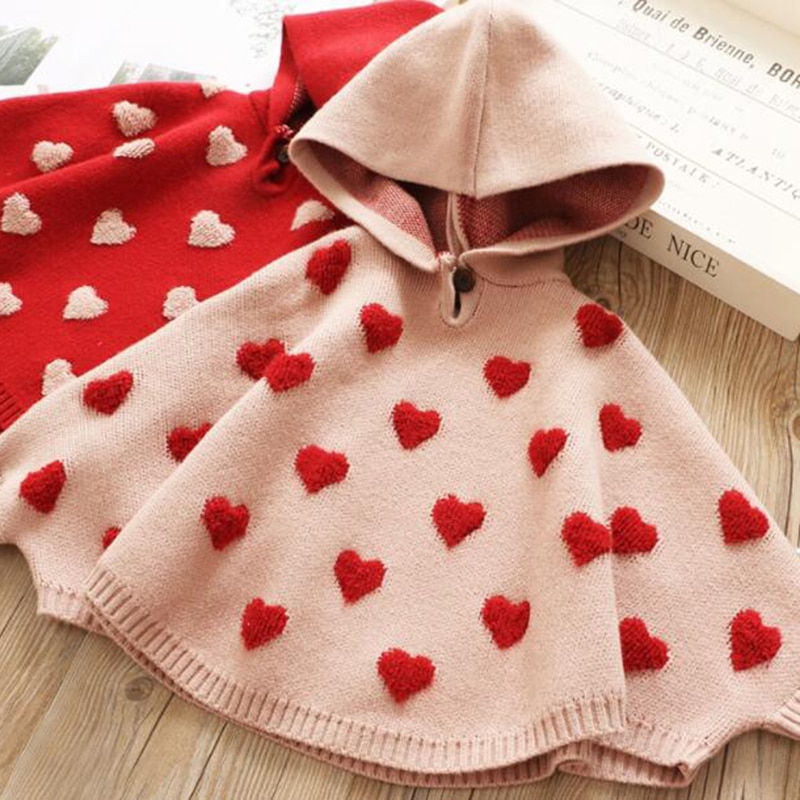 Cute Sweater For Girls Heart Pattern Cute Sweater For Girls Heart Pattern