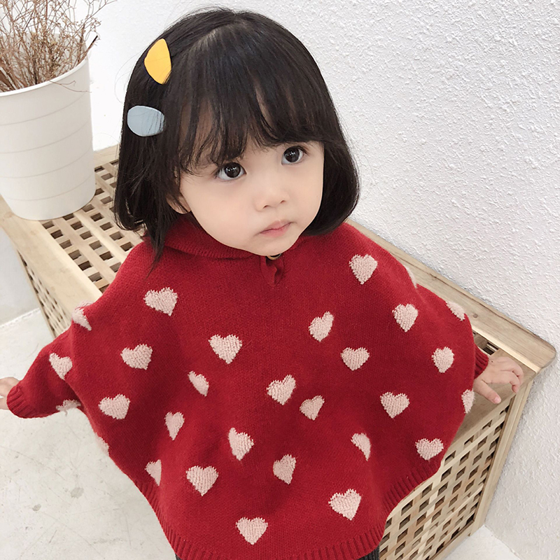 Cute Sweater For Girls Heart Pattern Cute Sweater For Girls Heart Pattern