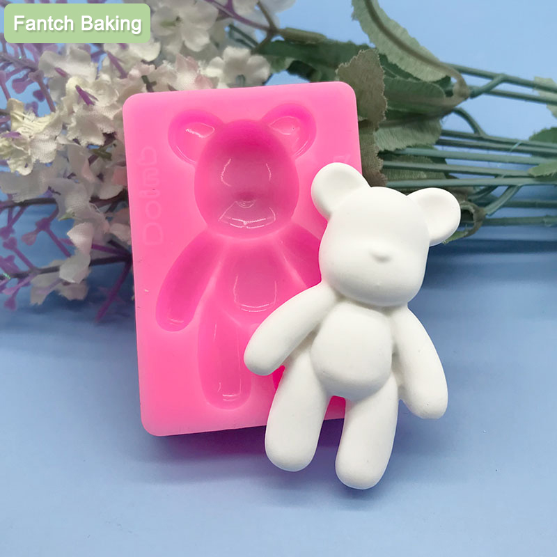 Cute Teddy Bear Silicone Mold Cute Teddy Bear Silicone Mold