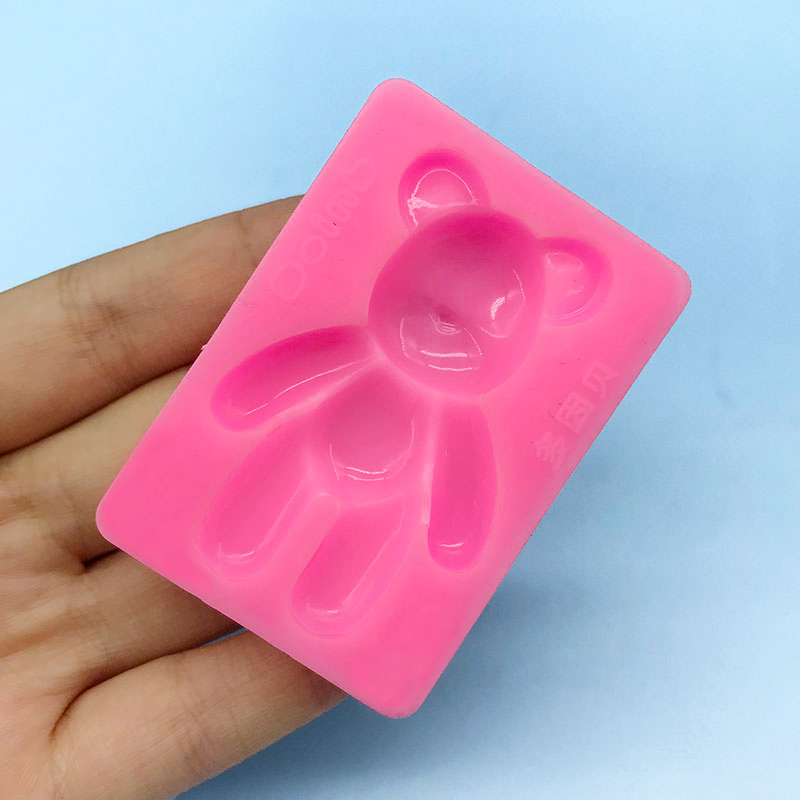 Cute Teddy Bear Silicone Mold Cute Teddy Bear Silicone Mold