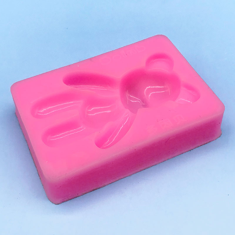 Cute Teddy Bear Silicone Mold Cute Teddy Bear Silicone Mold