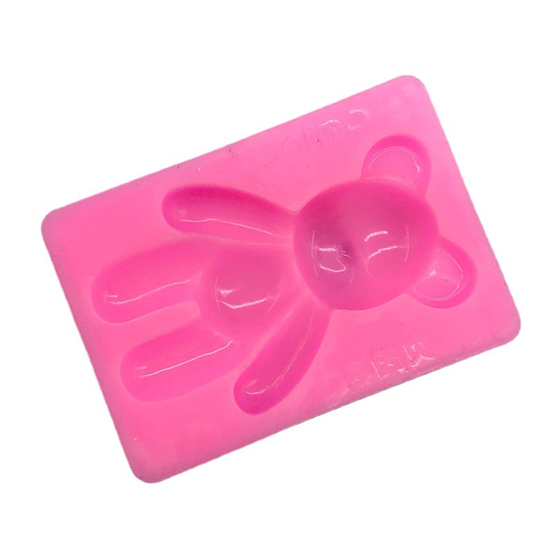 Cute Teddy Bear Silicone Mold Cute Teddy Bear Silicone Mold