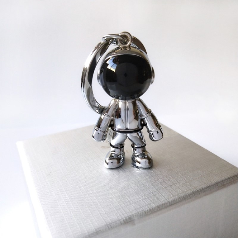 Cute Zinc Alloy Astronaut Keychain
