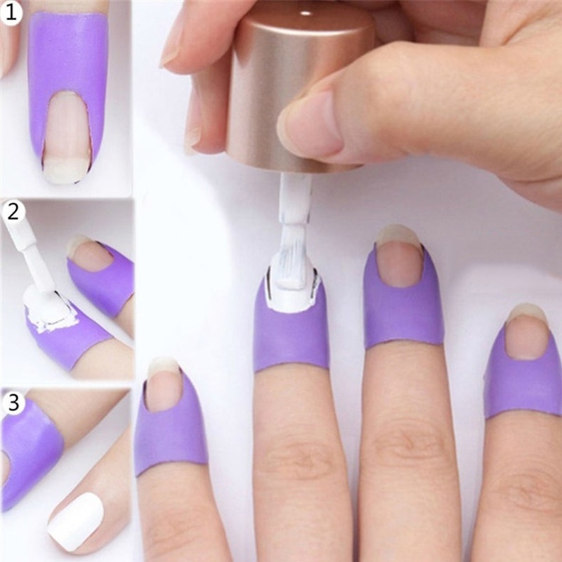 Cuticle Protection Latex Nail Barriers (10 pcs)