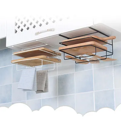 Cutting Board Holder Wall-Mounted Cutting Board Holder Wall-Mounted