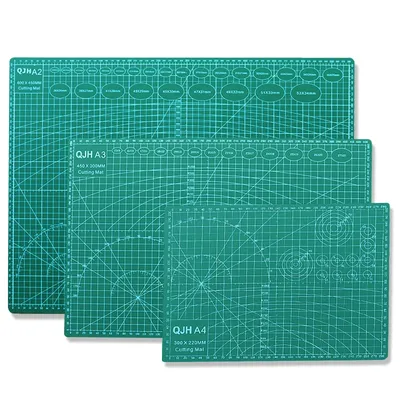 Cutting Mat PVC Table Pad Anti Cutting Double-Sided Carving Student DIY Process Self-Healing Pad