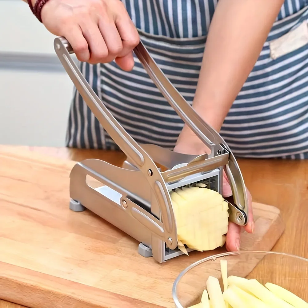 Cutting Potato Machine Multifunction Stainless Steel Cut Manual Vegetable Cutter Tool Potato Cut Cucumber Fruits And