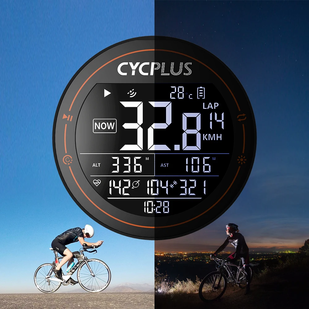 Cycling Bicycle Accessories GPS Bicycle Computer Wireless ANT+ Bluetooth Waterproof Speedometer Bike Cyclocomputer