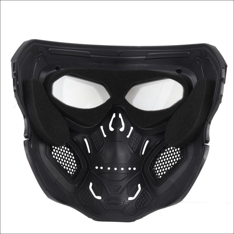 Cycling Colored Goggle Motorcycle Skull Skeleton Mask Windproof Full Face Mask Paintball Game Tactical Protection Cycling Colored Goggle Motorcycle Skull Skeleton Mask Windproof Full Face Mask Paintball Game Tactical Protection