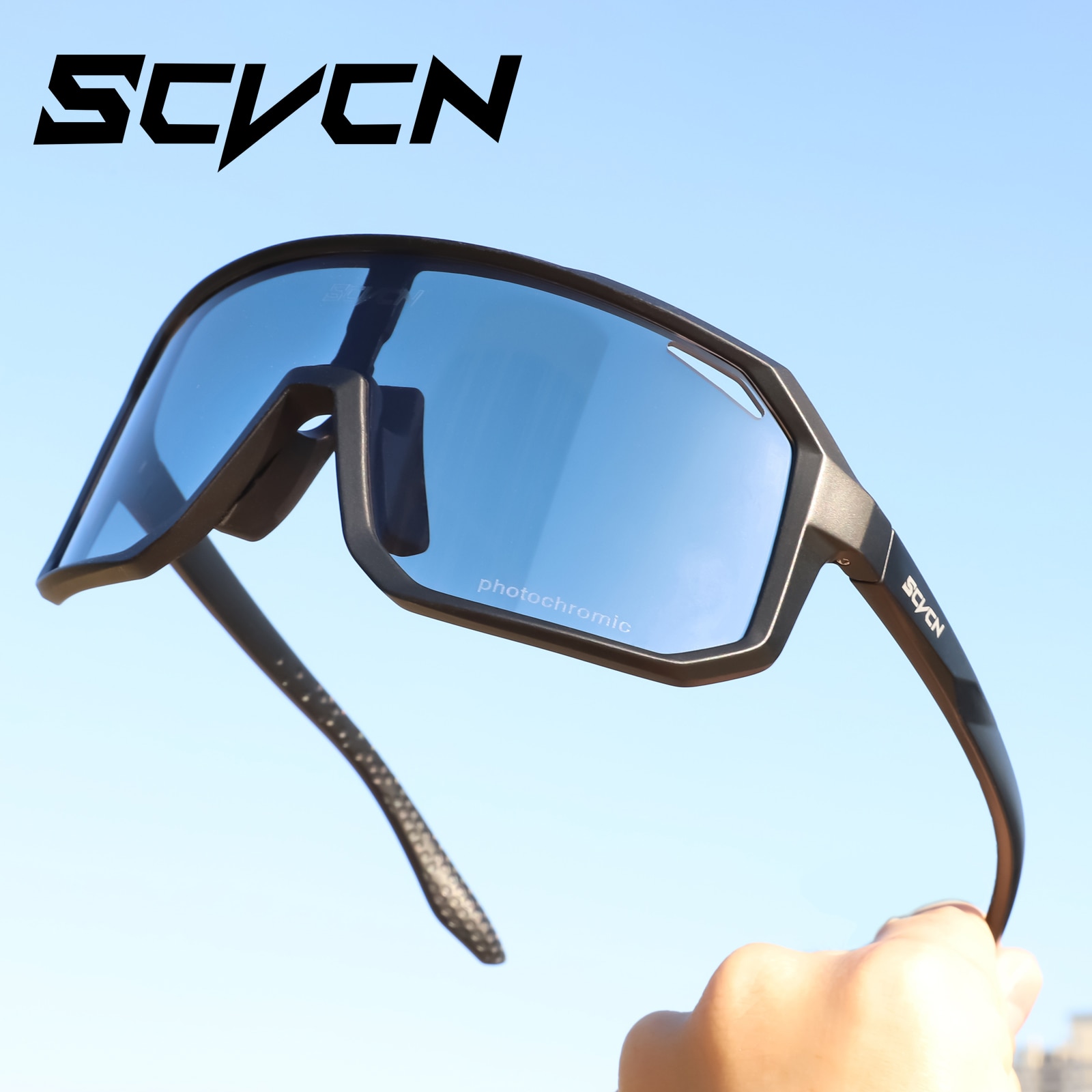 Cycling Glasses Photochromic Sunglasses Men Women Mountain Bike Road Eyewear New Bicycle Riding Outdoor Sports Hiking