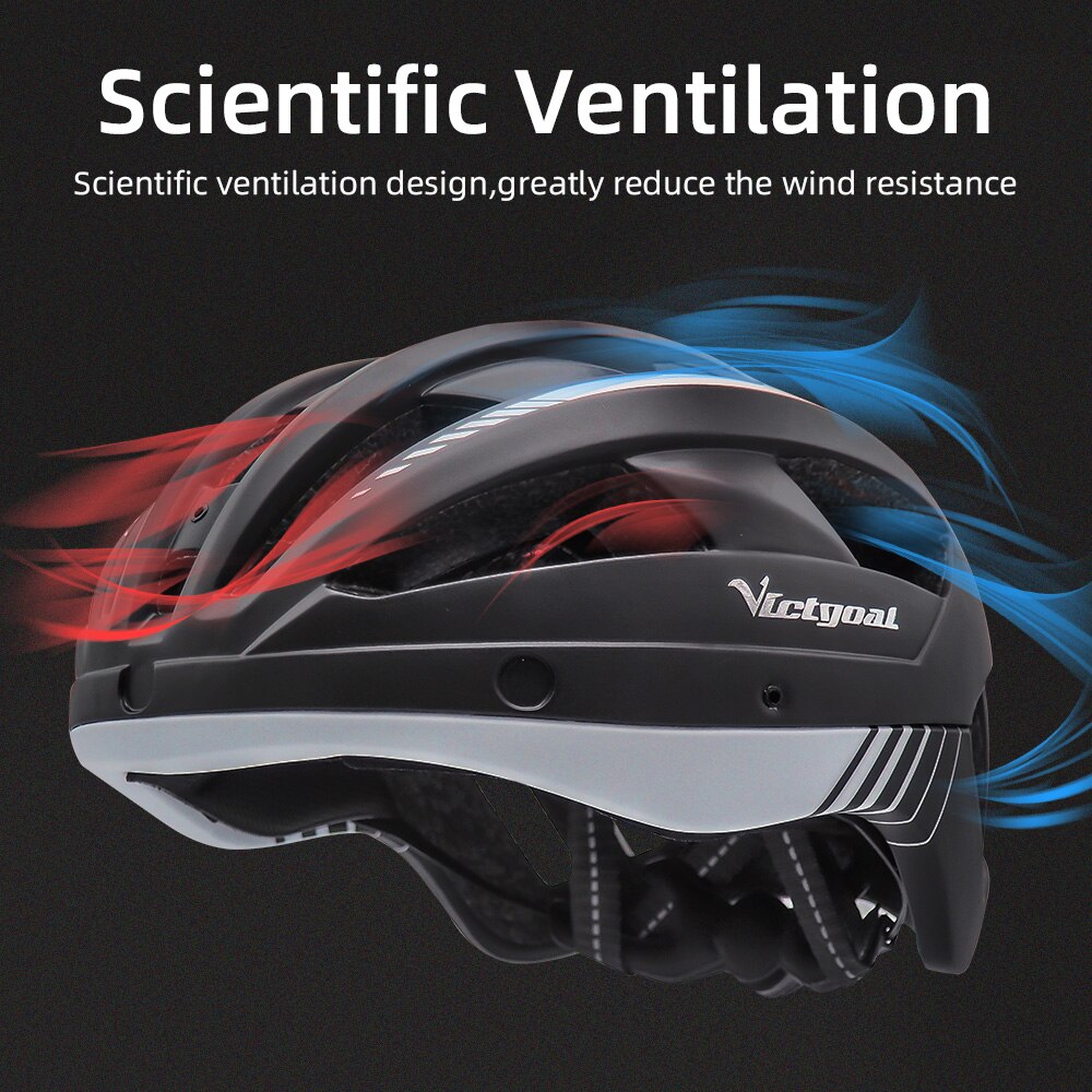 Cycling Helmet with Visor and Light Cycling Helmet with Visor and Light