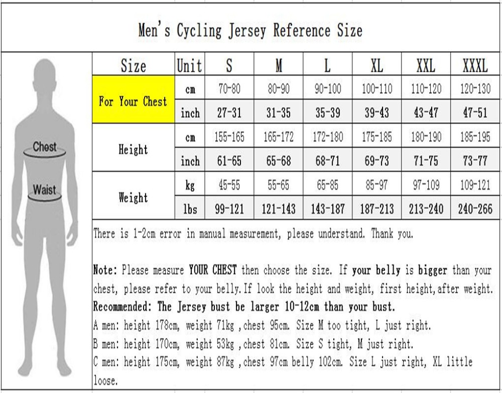Cycling Jersey Men's Biking Clothes