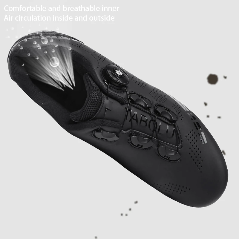 Cycling Shoes Road Bike Men Racing Contest Self-Locking Speed Bicycle Sneakers Women Spd Cleats Cycling Footwear