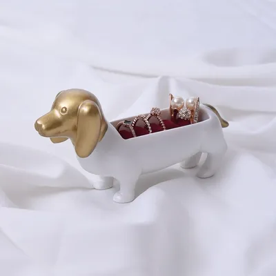 Dachshund Dog Ring Holder Dachshund Dog Ring Holder