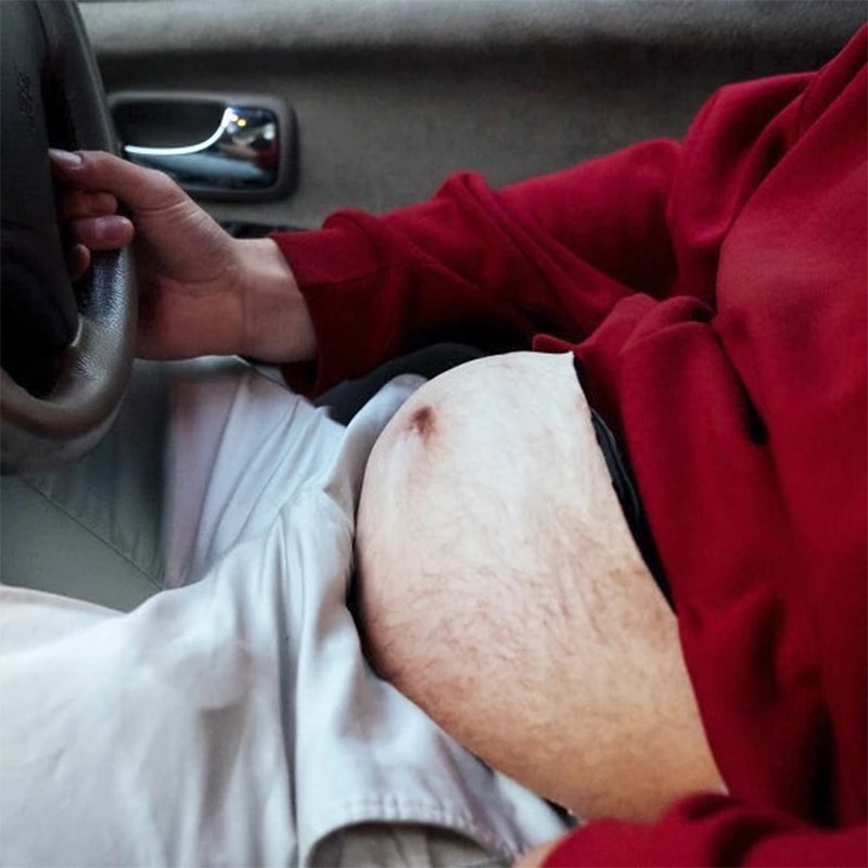 Dad Bod Hairy Belly Fanny Pack
