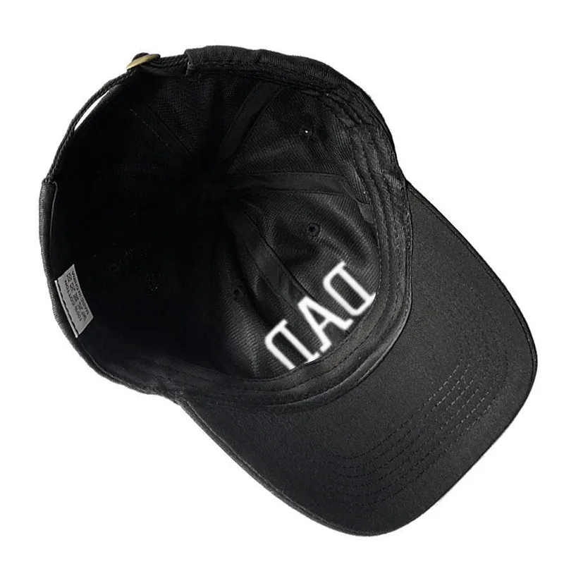 DAD MOM Embroidery Pure Cotton Baseball Cap Fashion Women Men Hat Sport Visors Snapback Cap Sun Hat Breathable Outdoor