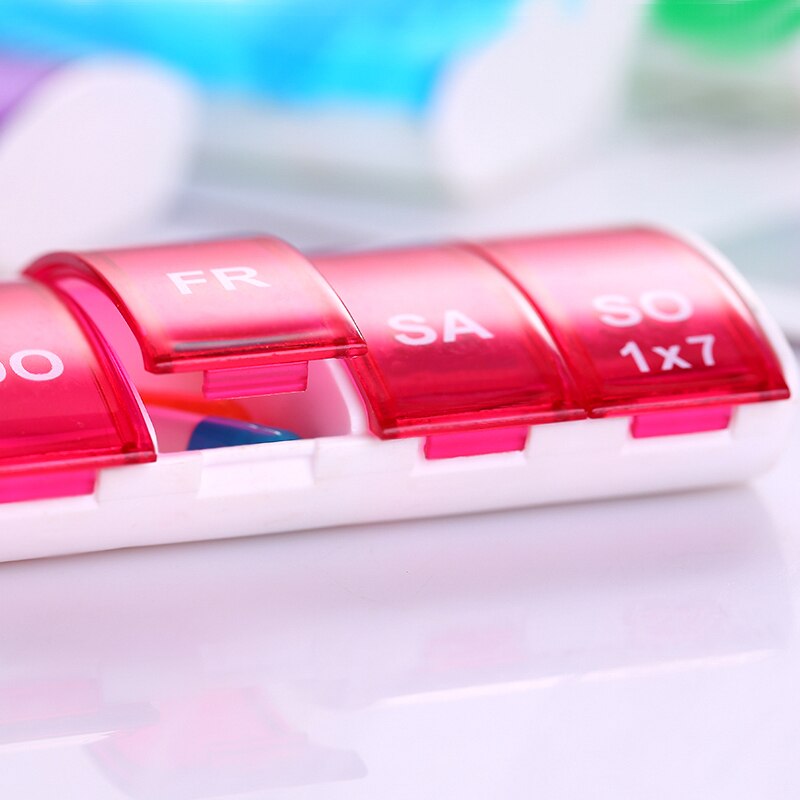 Daily Pill Organizer Container Daily Pill Organizer Container