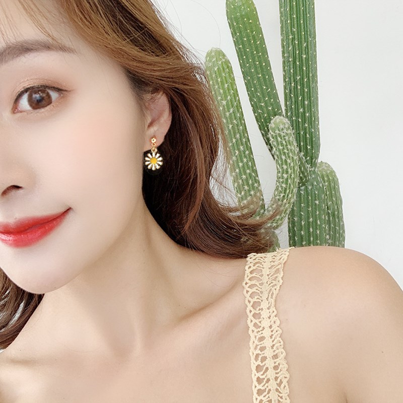 Daisy Flower Earrings Girls Cute Jewelry Daisy Flower Earrings Girls Cute Jewelry