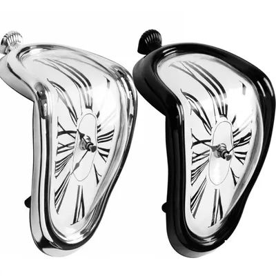 Dali Inspired Distorted Clock