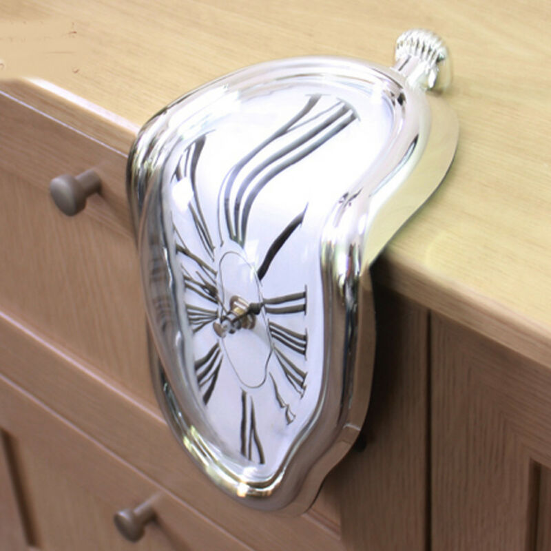 Dali Inspired Distorted Clock