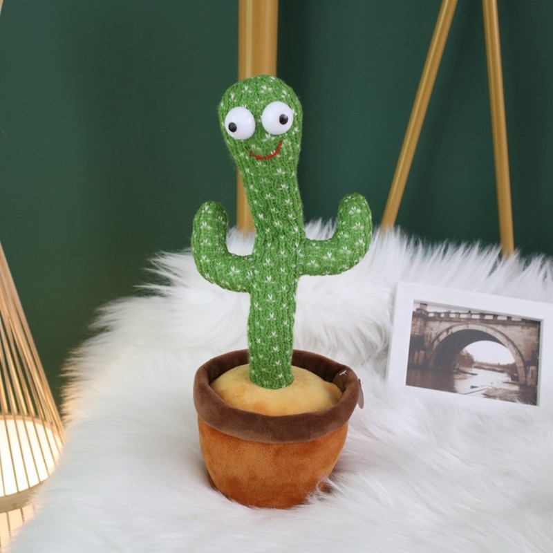 Dancing Cactus Plush Stuffed Toy