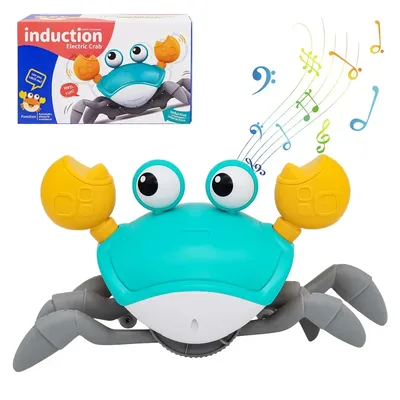 Dancing Crab Run Away Toy for Babies Crawling Interactive Escape Crabs kids electronic toys Birthday Christmas Gift No Dancing Crab Run Away Toy for Babies Crawling Interactive Escape Crabs kids electronic toys Birthday Christmas Gift No