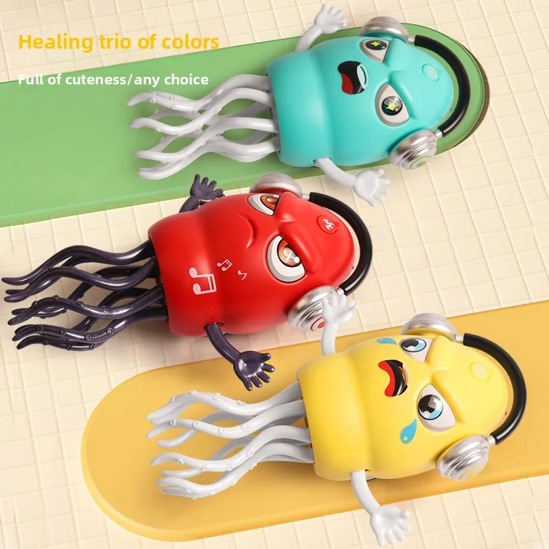 Dancing Octopus Kid Electronic Pet Toys Cartoon Interactive Development Moving Education Toddler Toy Gift Creative Dancing Octopus Kid Electronic Pet Toys Cartoon Interactive Development Moving Education Toddler Toy Gift Creative