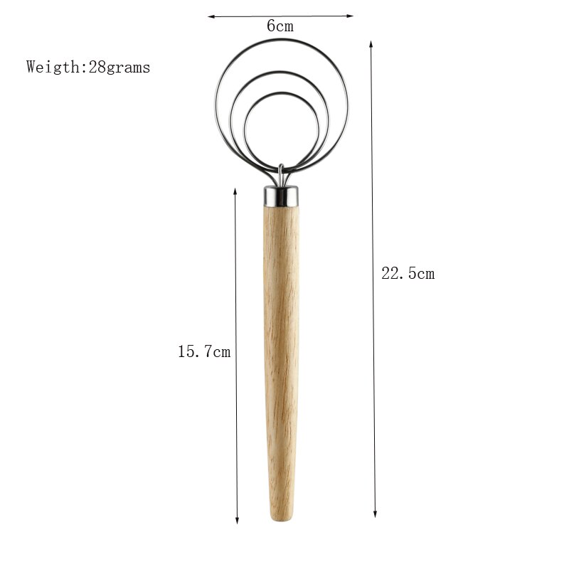 Danish Whisk Manual Dough Mixer Danish Whisk Manual Dough Mixer