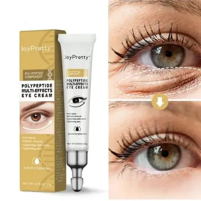 Dark Circle Remover Eye Cream Peptide Anti Wrinkle Removal Eye Bags Puffiness Fade Fine Lines Whitening Lightening Eye