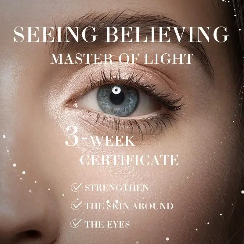 Dark Circle Remover Eye Cream Peptide Anti Wrinkle Removal Eye Bags Puffiness Fade Fine Lines Whitening Lightening Eye